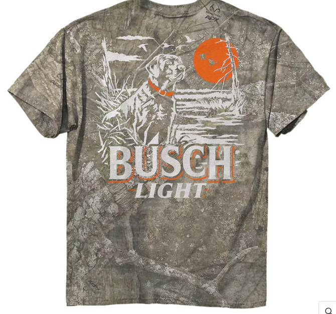 Busch Light - Camo Lab Duck Scene T-Shirt