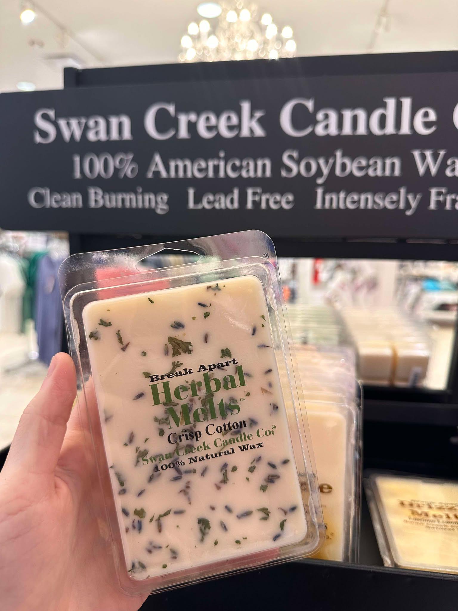 Swan Creek Herbal Melts - Crisp Cotton