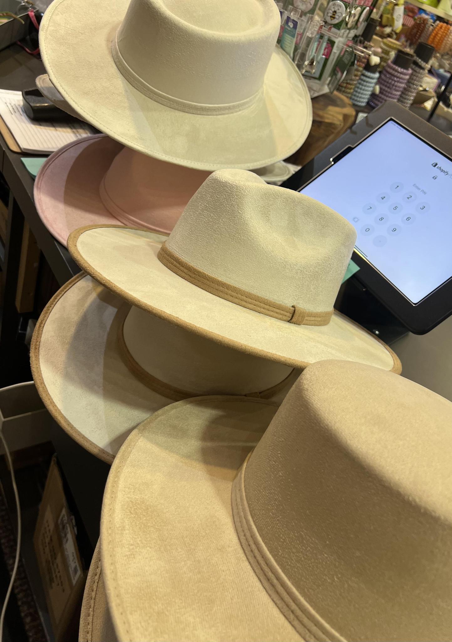Suede Fedora