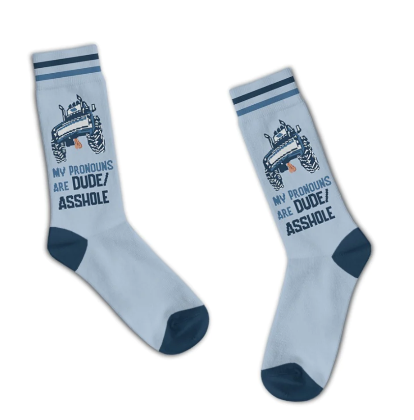 Dude/Asshole Socks