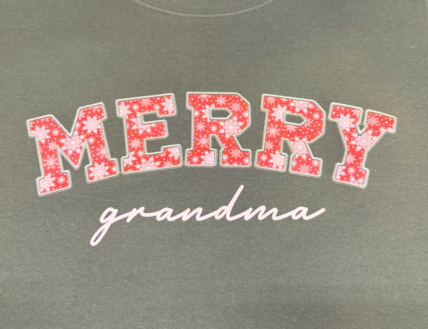 Merry Grandma Green