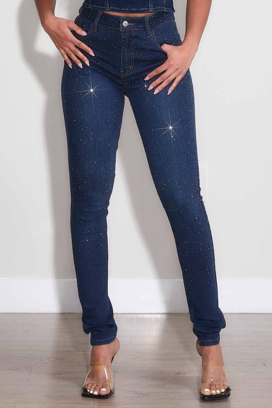 Rhinestone Jeans