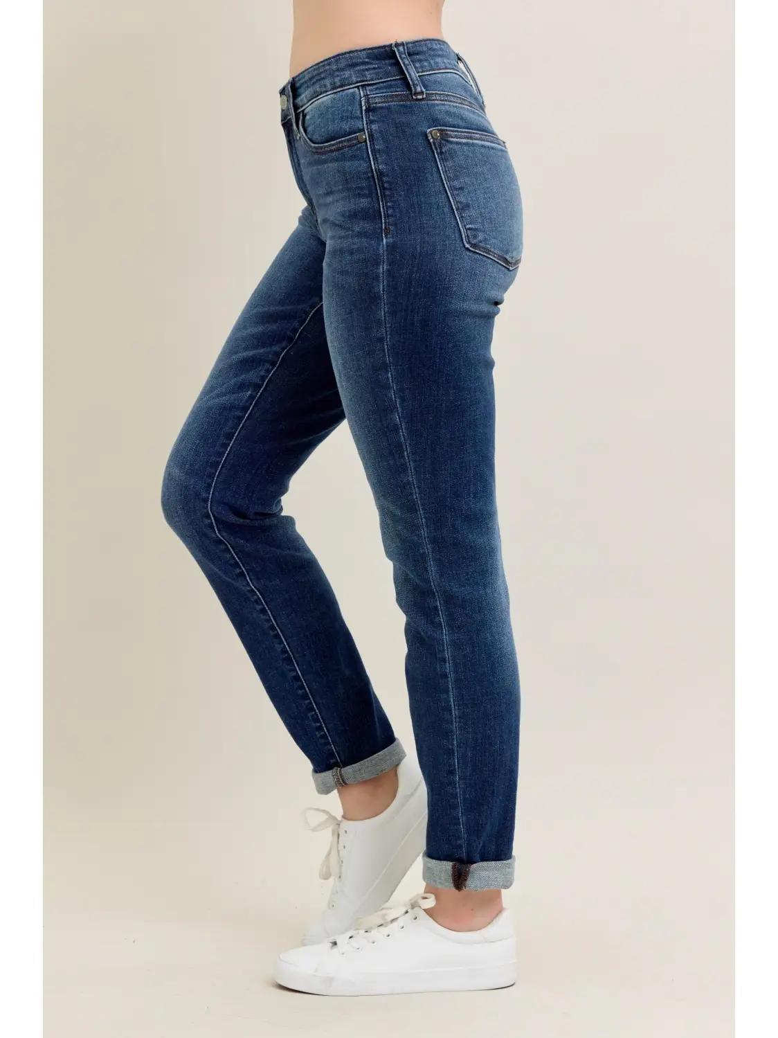 Judy Blue Core Cuffed Slim Fit