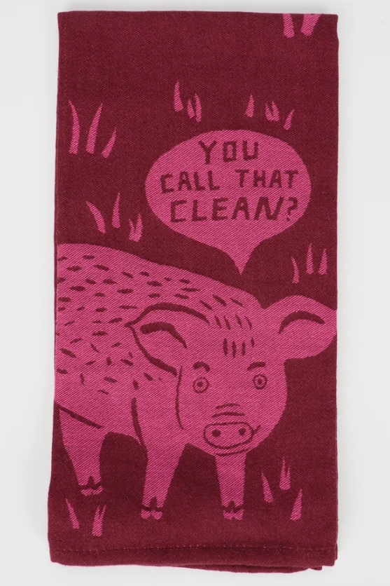 You Call That Clean? Dish Towel