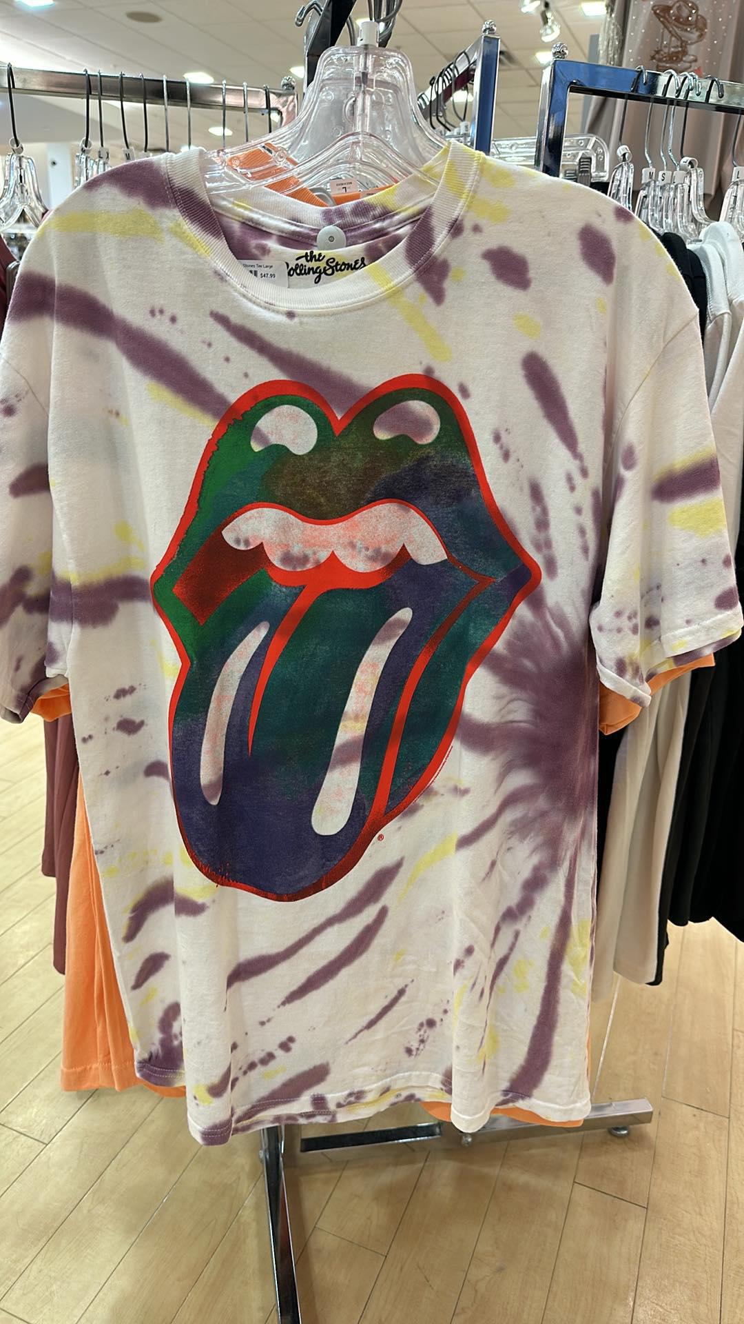 Purple Dye Stones Tee