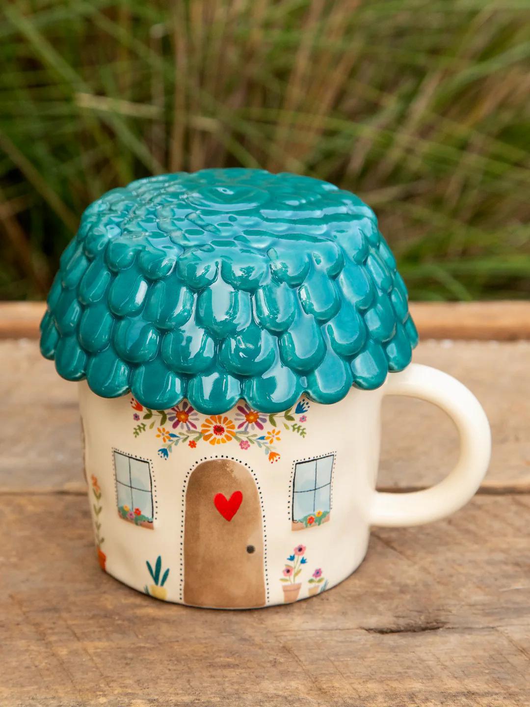 Cottage Lidded Mug