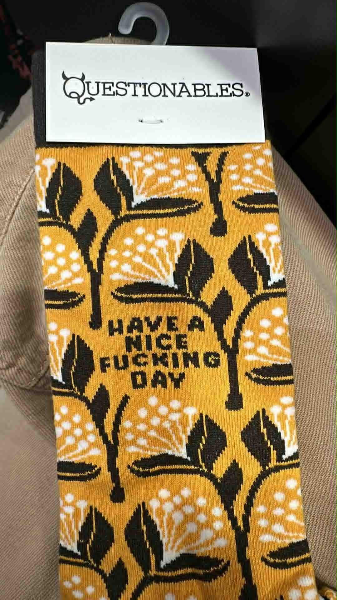 Have A Nice Day Socks