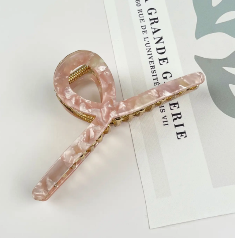 Metal Plate Irregular Hair Claw Clip