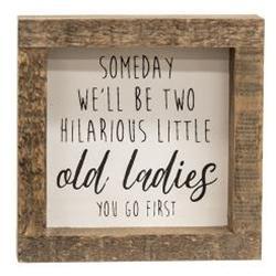 Hilarious Little Old Ladies Box Sign