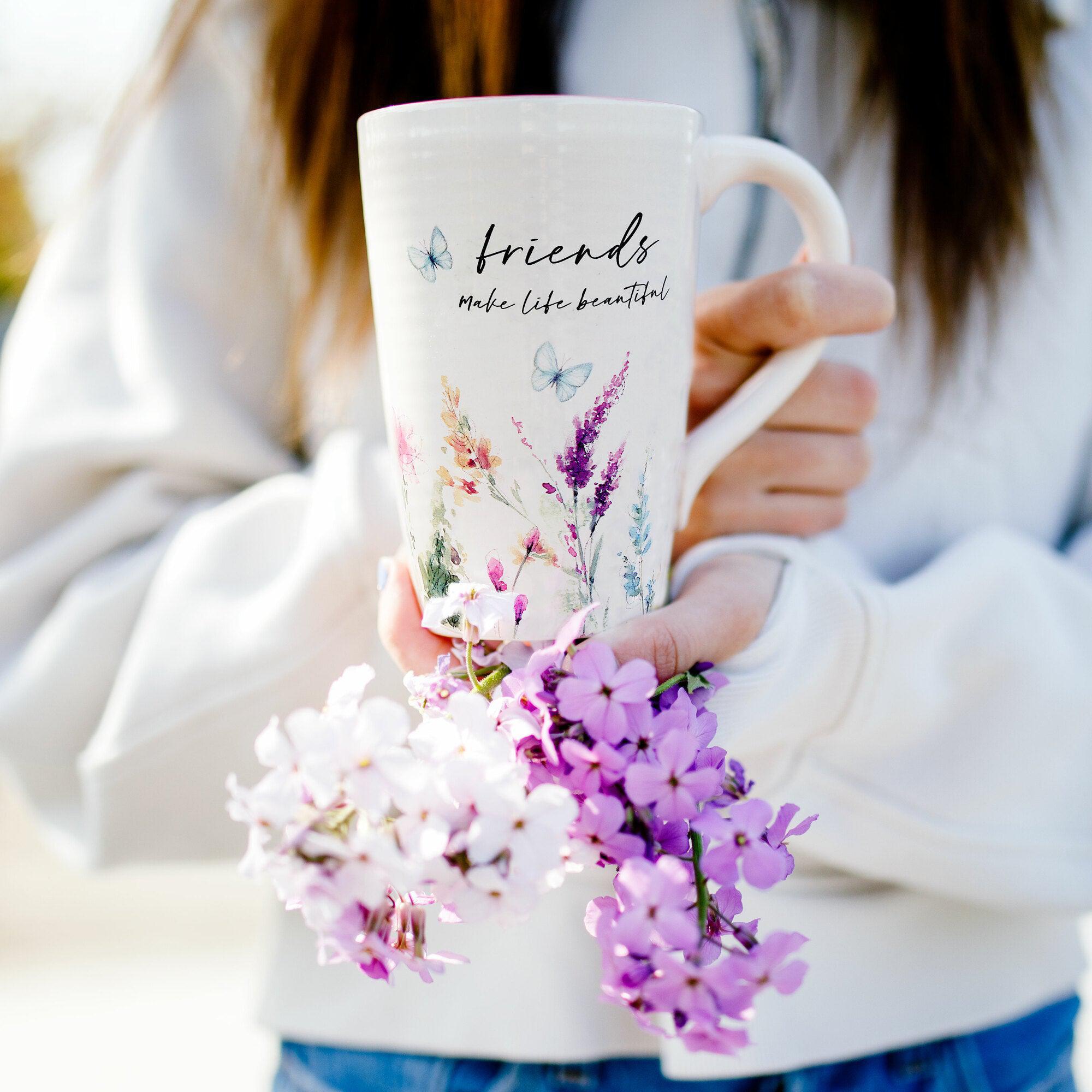 Friends Make Life Beautiful Mug