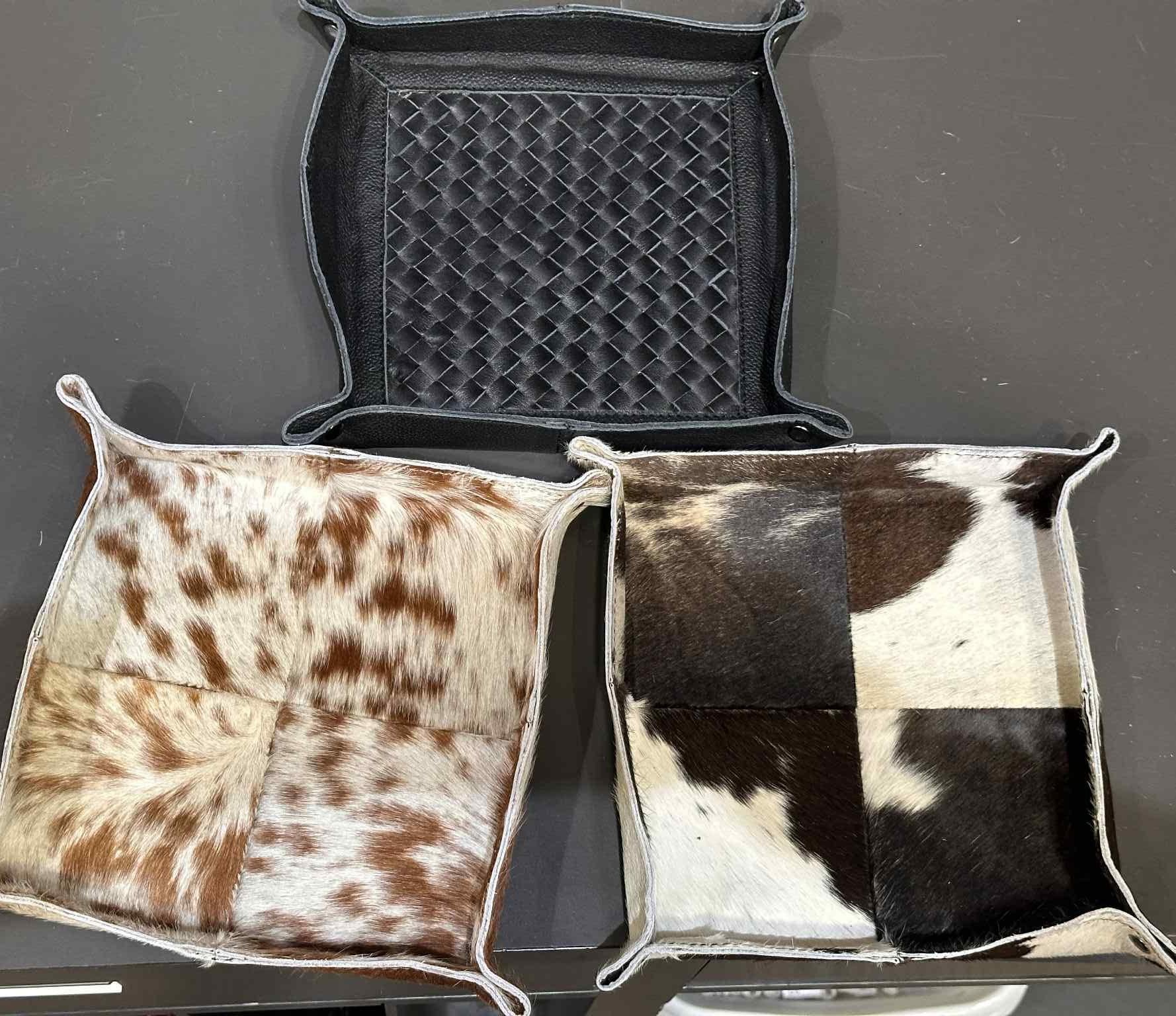 Cowhide Tray