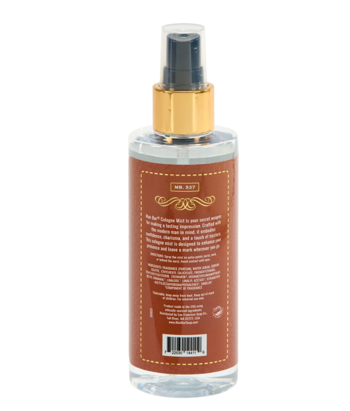 MAN BAR® Cologne Mist Spiced Tobacco