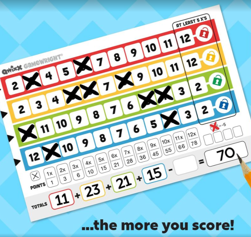 Qwixx: The Frantic Dice Rolling Game