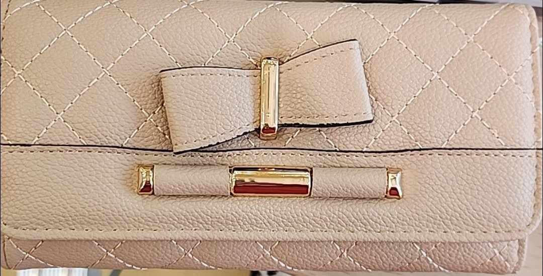 Quilted Bow Wallet