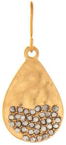 Pave Teardrop Earrings