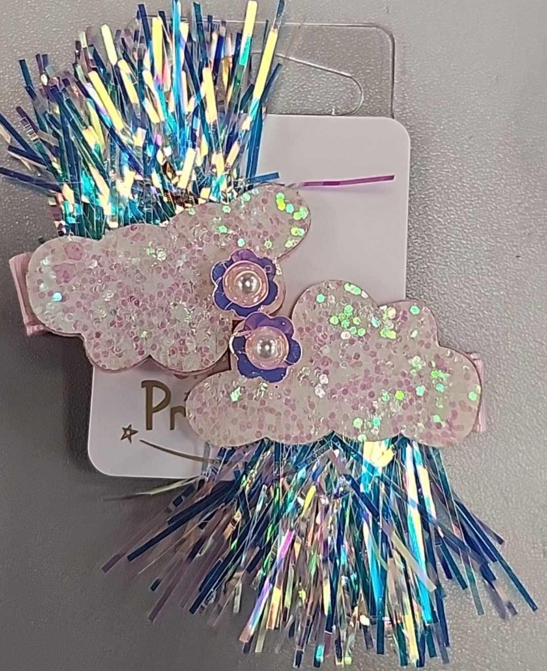 Glitter Rain Shimmer Barrette