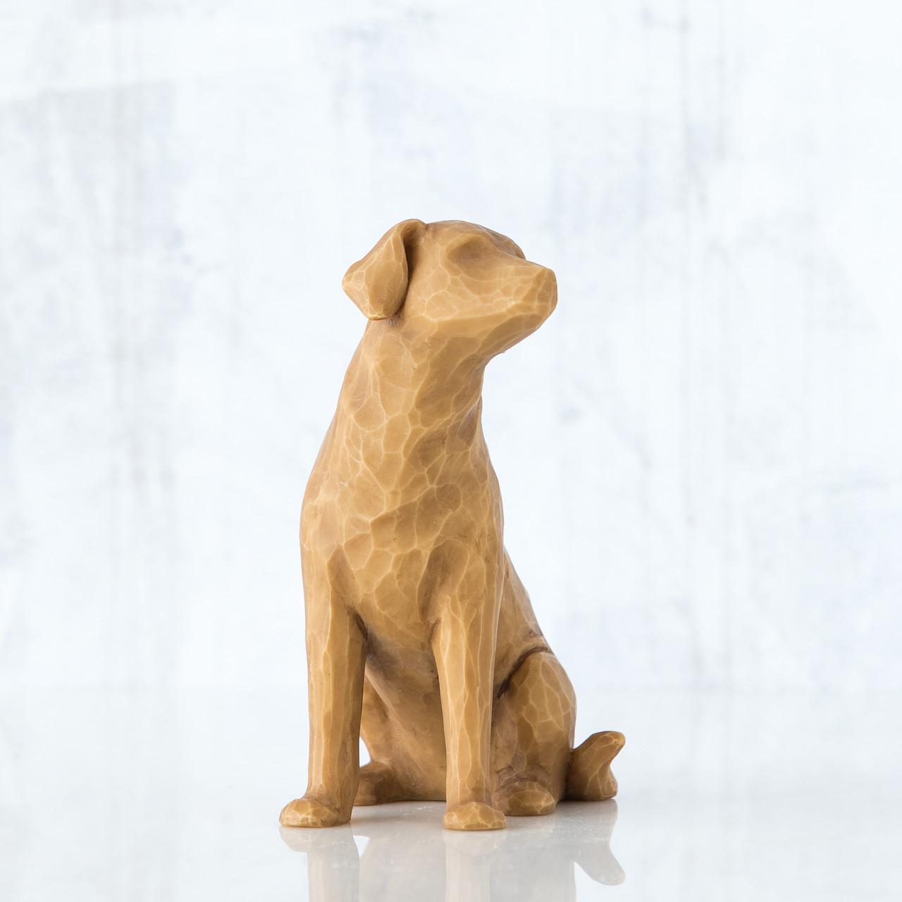 Love My Dog Light Willow Tree Figure