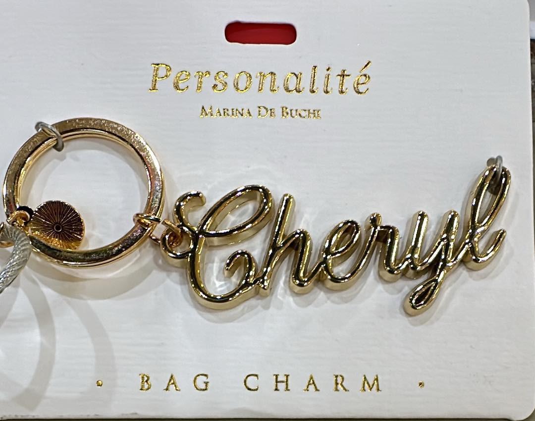 Cheryl Bag Charm Keyring