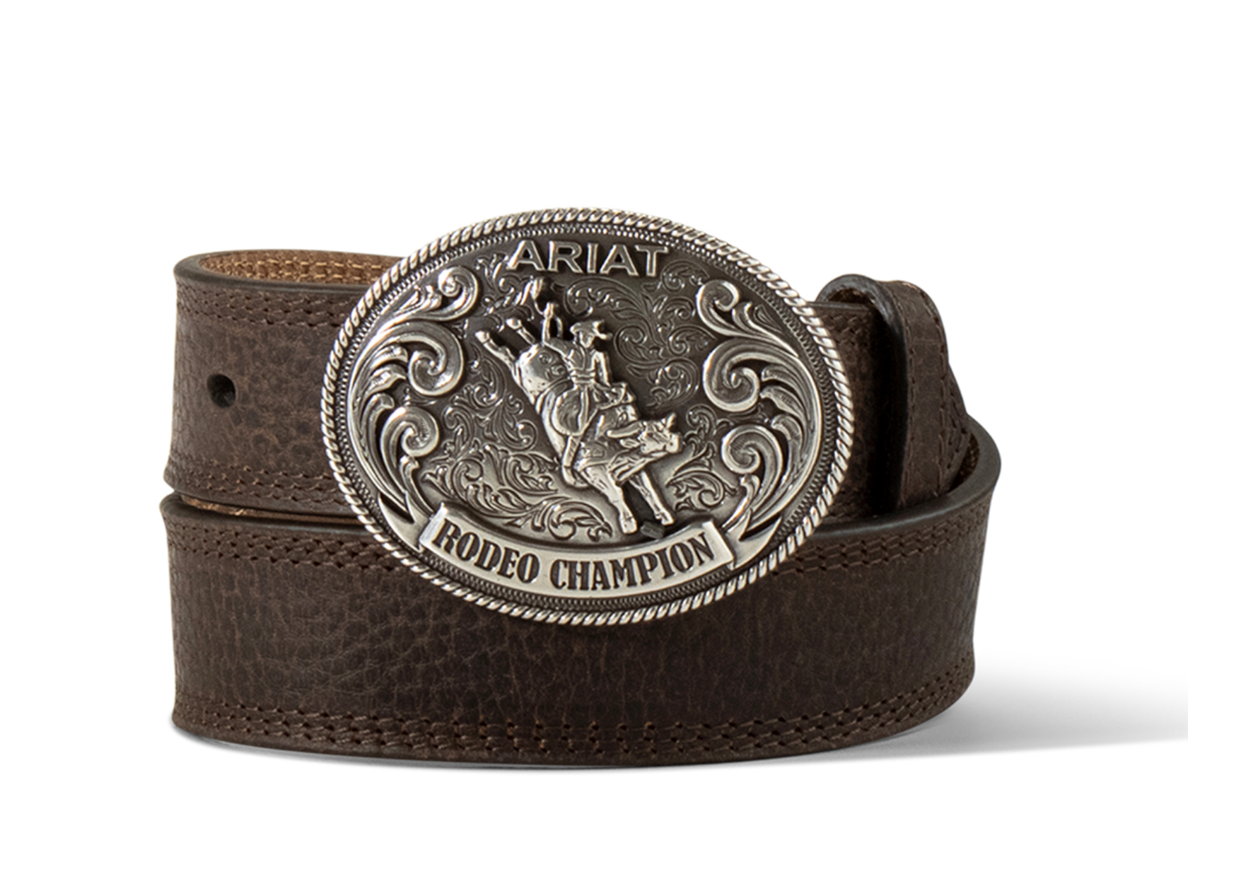 Ariat Youth Classic Leather Stripe Belt