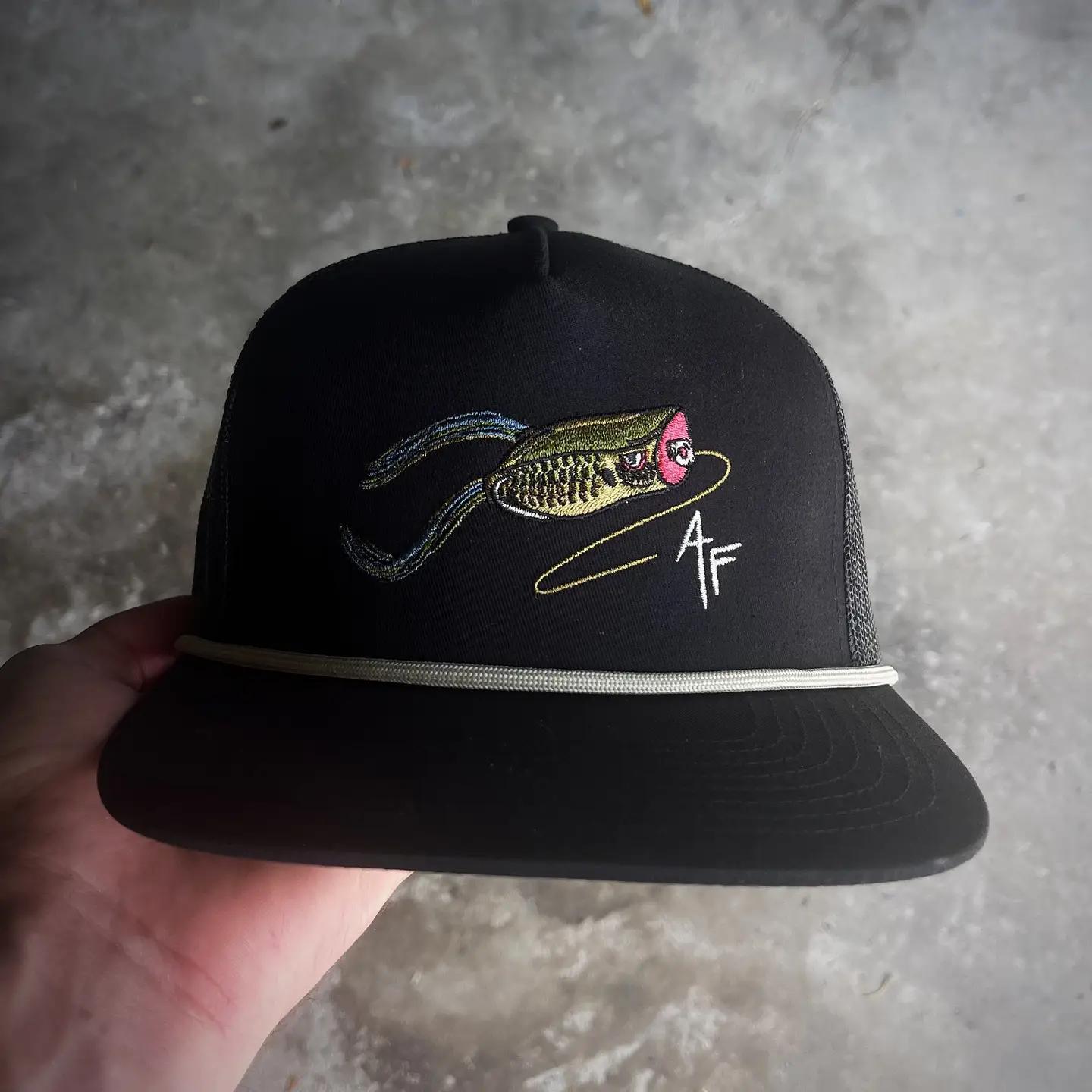 The Frog - All Black Rope Hat