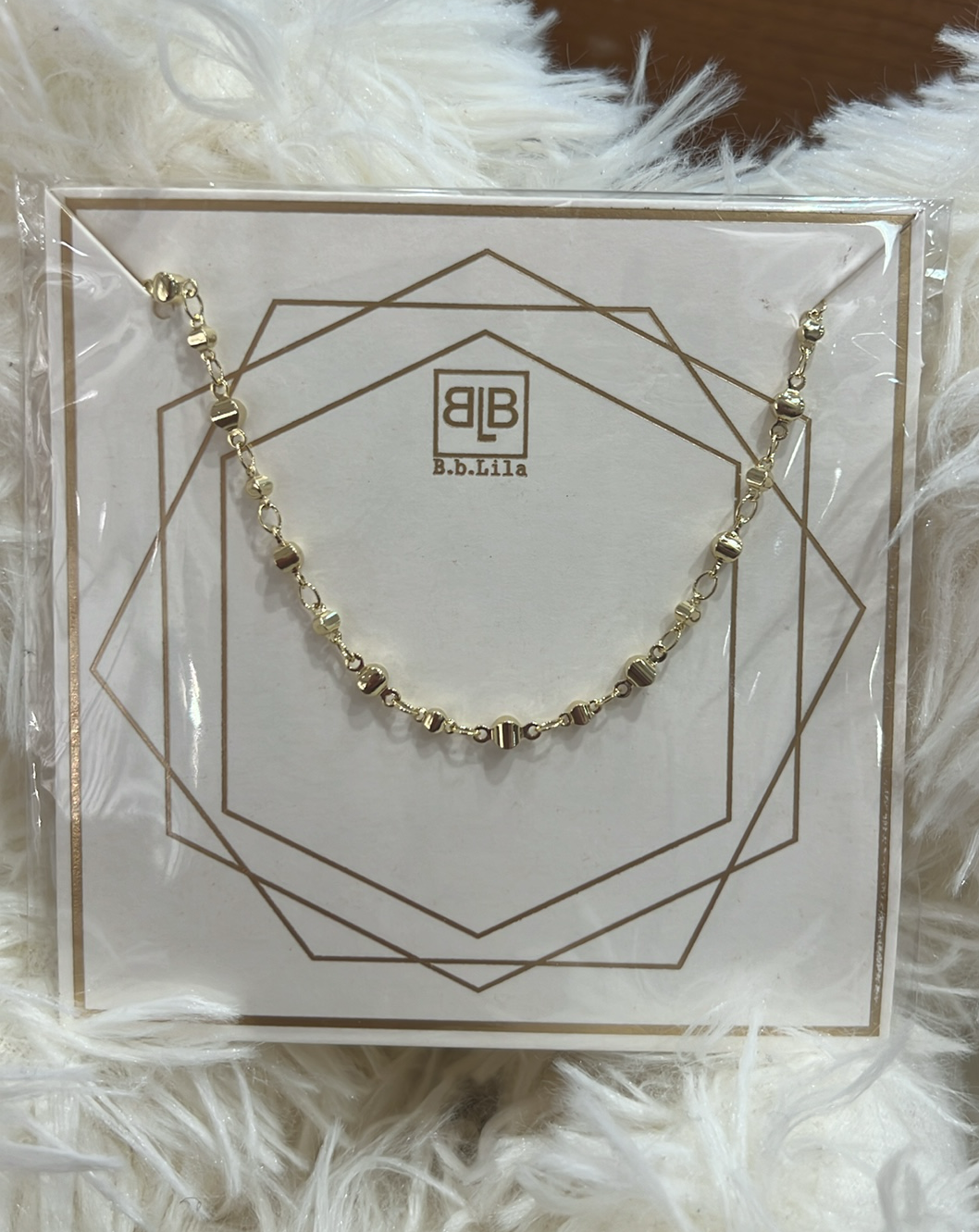 Ballin' Chain Beaded Choker