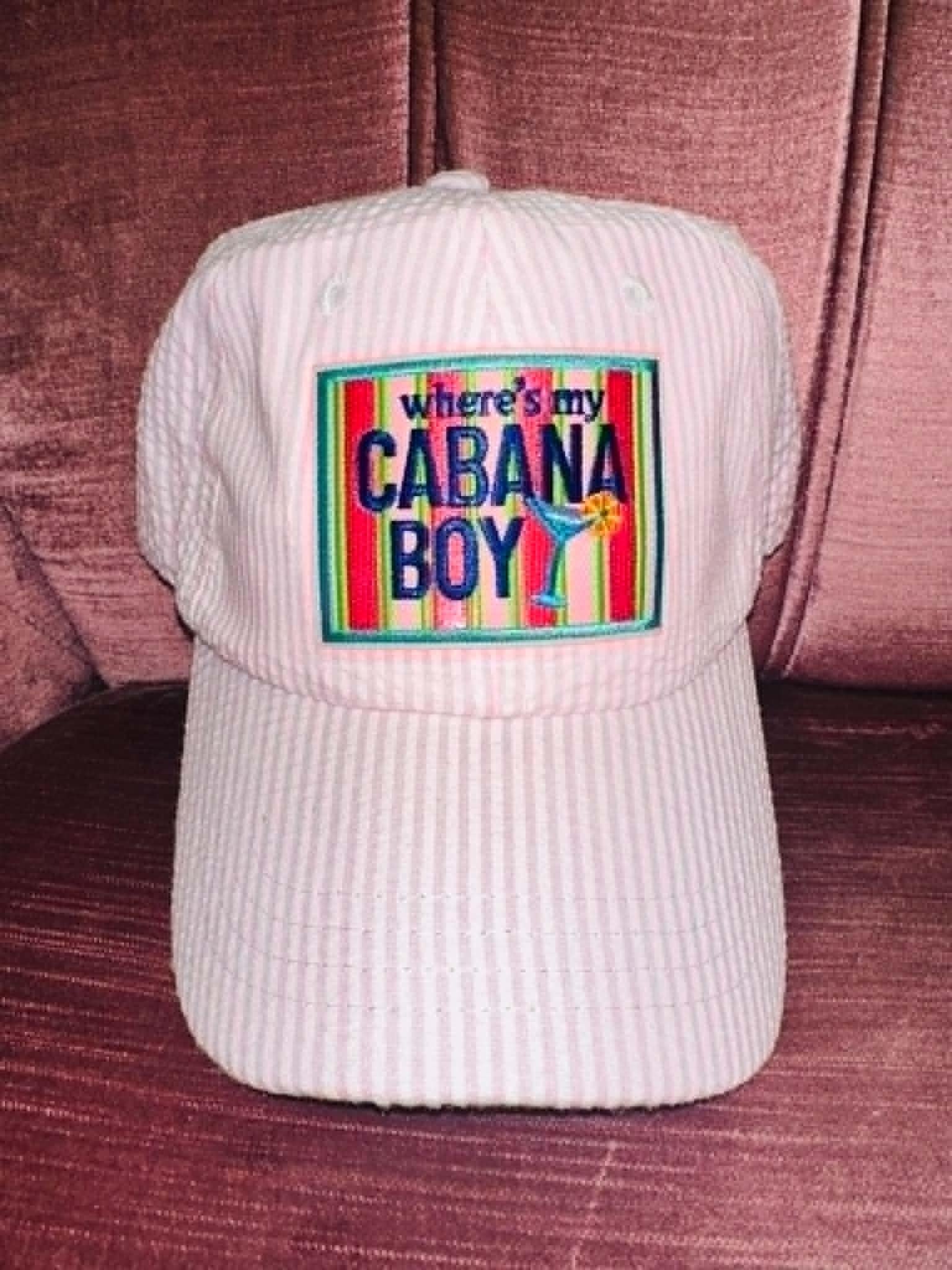Cabana Boy Striped Hat