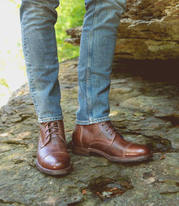 Protege Teak Rustic Shoes