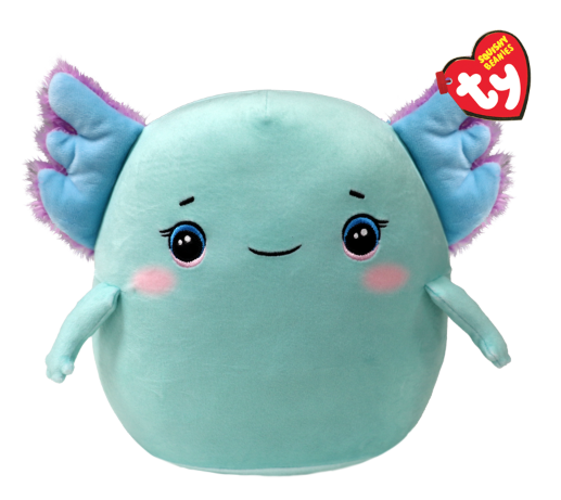 Charlie Blue Axolotl 10" Squishy Beanies