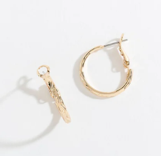 Gold Hoop Earrings