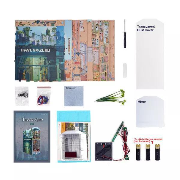 DIY 3D Book Nook Kit: Haven Zero