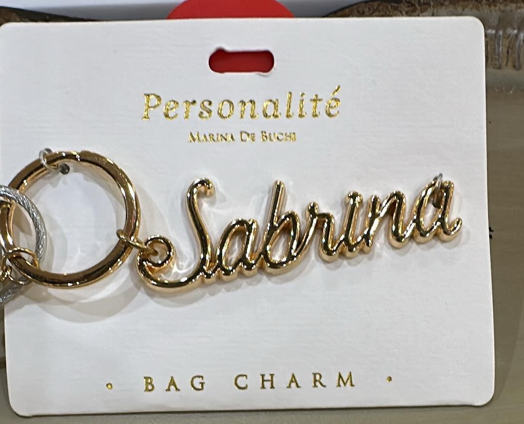 Sabrina Bag Charm Keyring