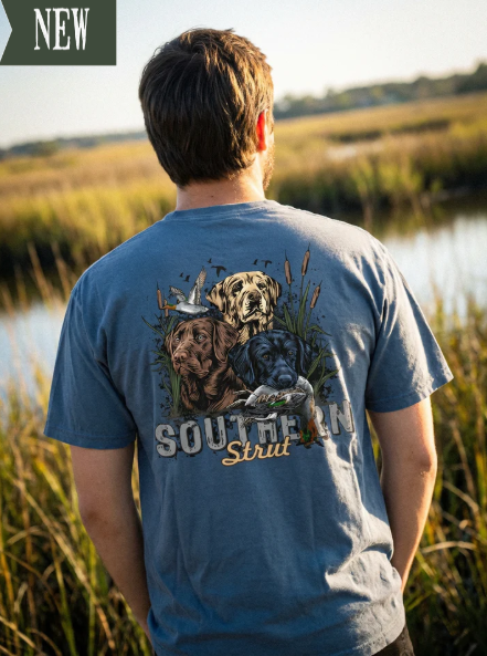Lab Trio Duck Hunting T-Shirt