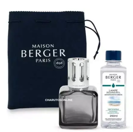 Glaçon Grey - Lamp Gift Set with Ocean Breeze