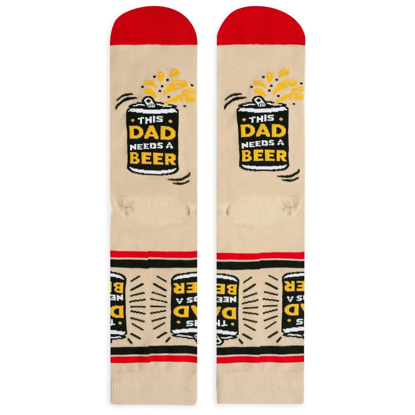 This Dad Needs A Beer Socks