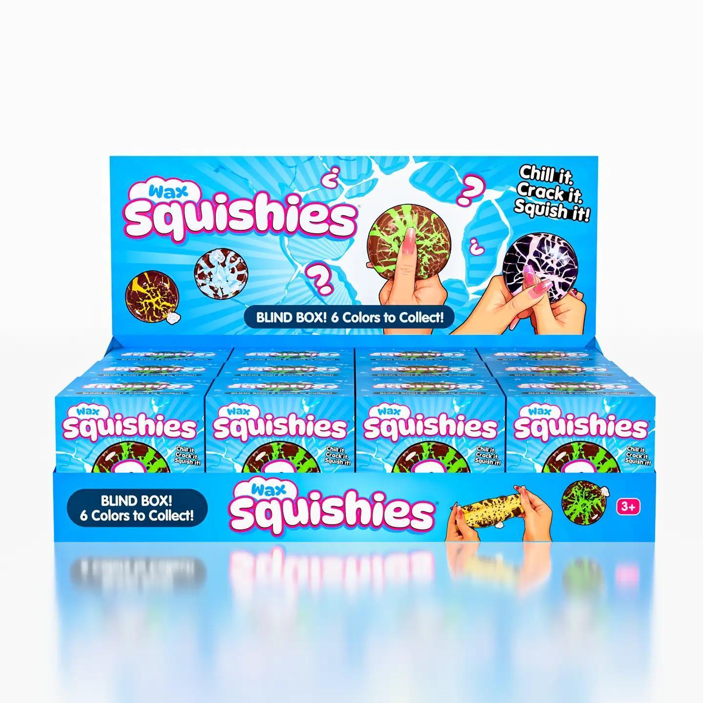 Wax Squishies® Mystery Wax Crack Fidget Stress Ball Blind Box