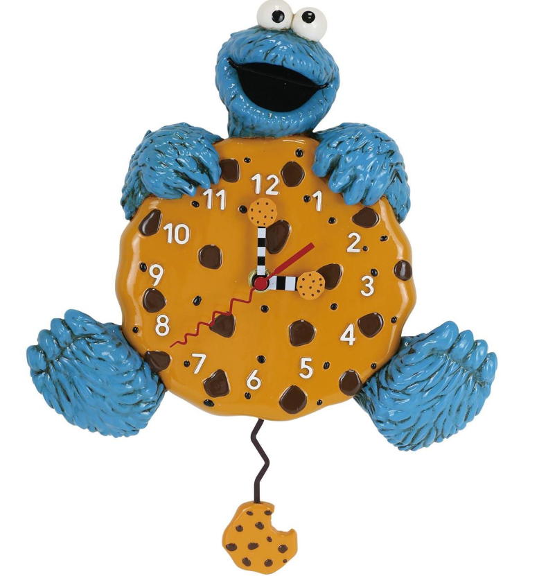Cookie Monster Wall Clock