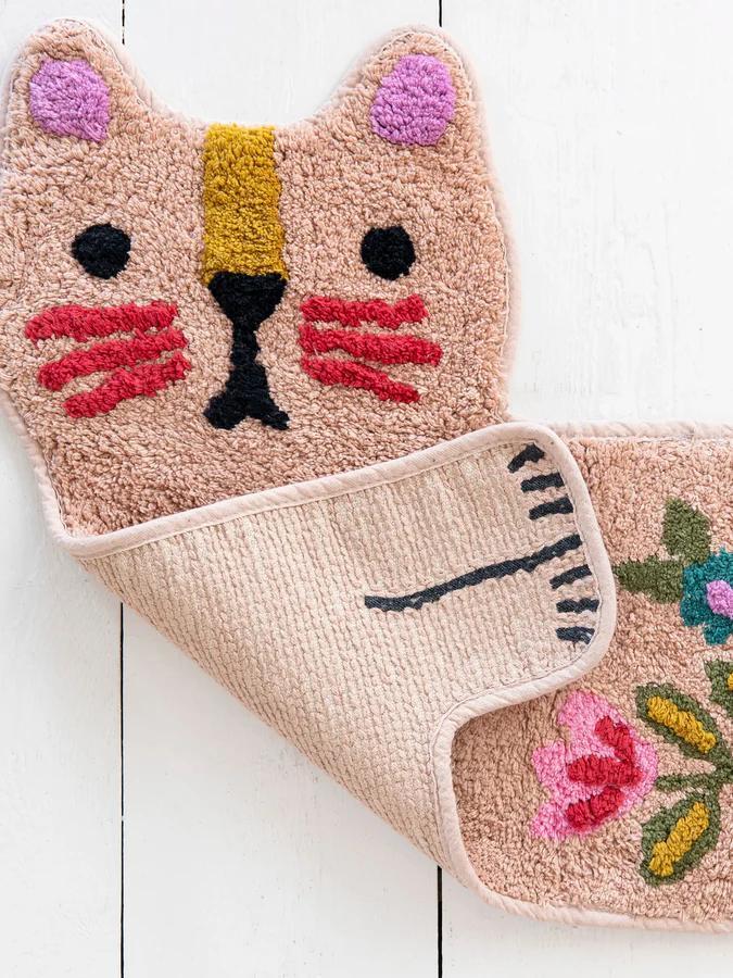 Tufted Cotton Bath Mat