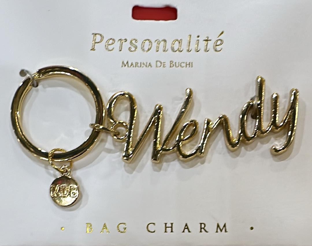 Wendy Bag Charm Keyring