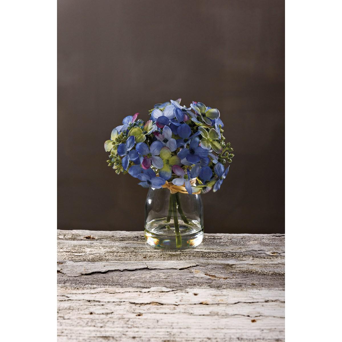 Blue Hydrangea Vase