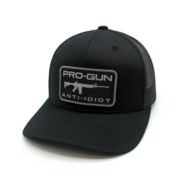 Pro Gun Anti-Idiot Woven Patch Hat