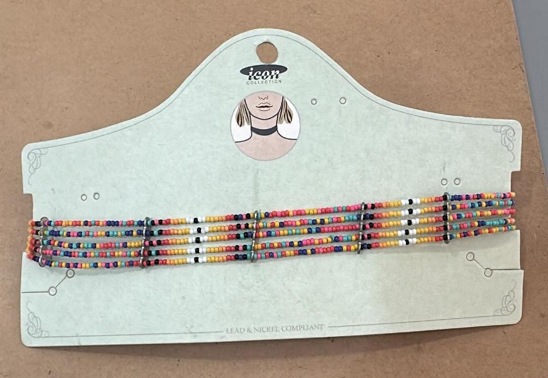 Seed Bead Layer Choker