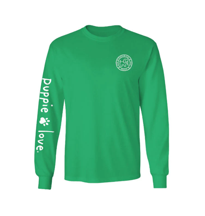 CHRISTMAS GROUCH PUP Adult & Youth LS Tee