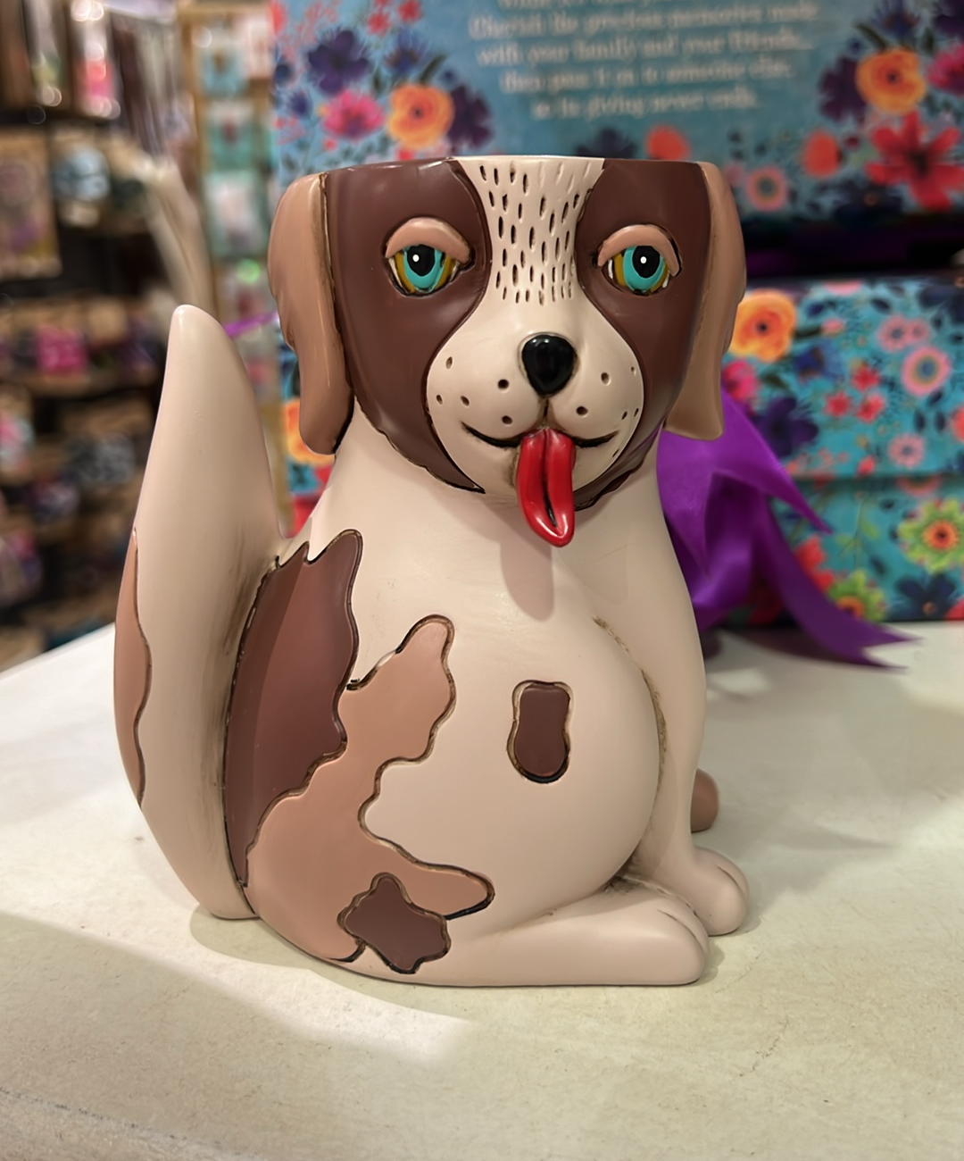 No Bones Dog Baby Planter