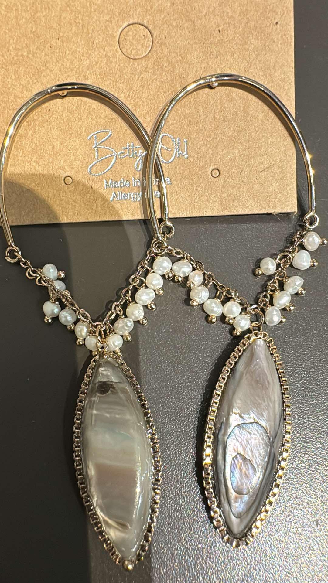 Angelic Pearl Drop Earrings