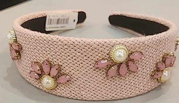 Flower Rhinestone Headband