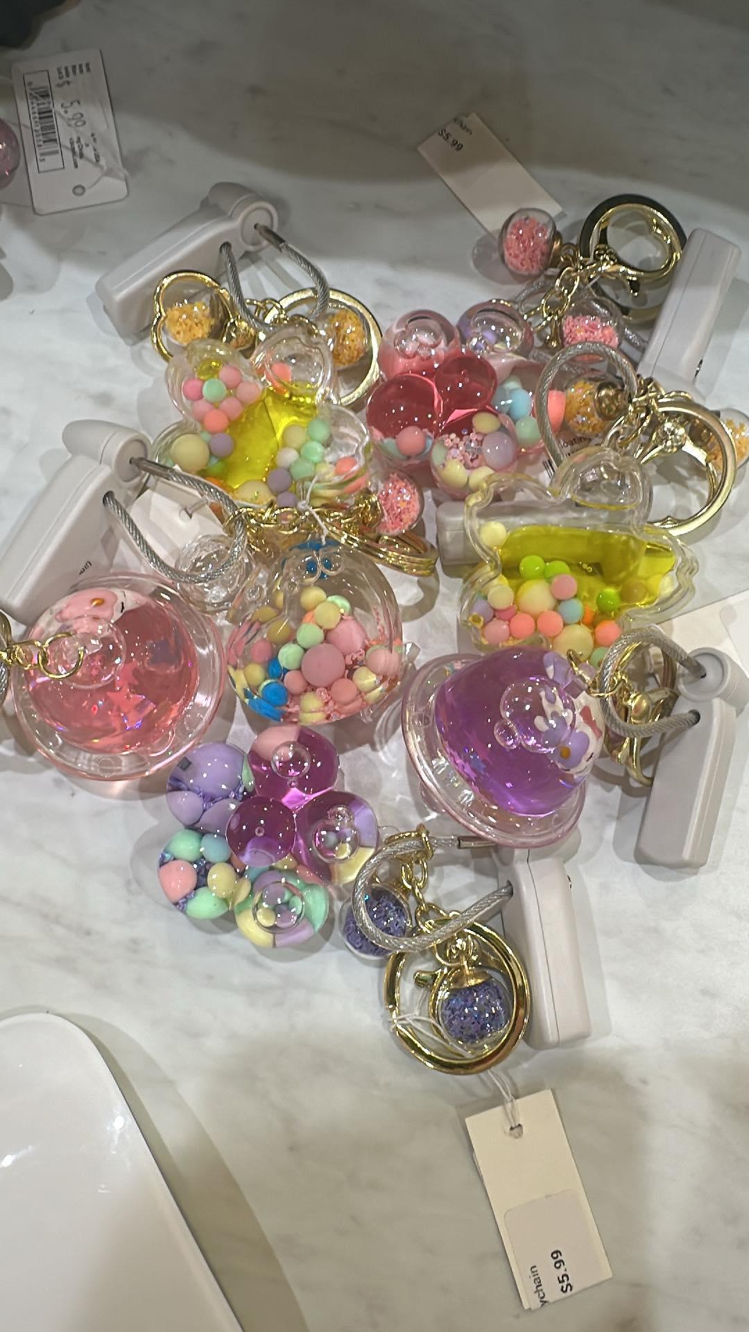 Floating Bubble Keychain
