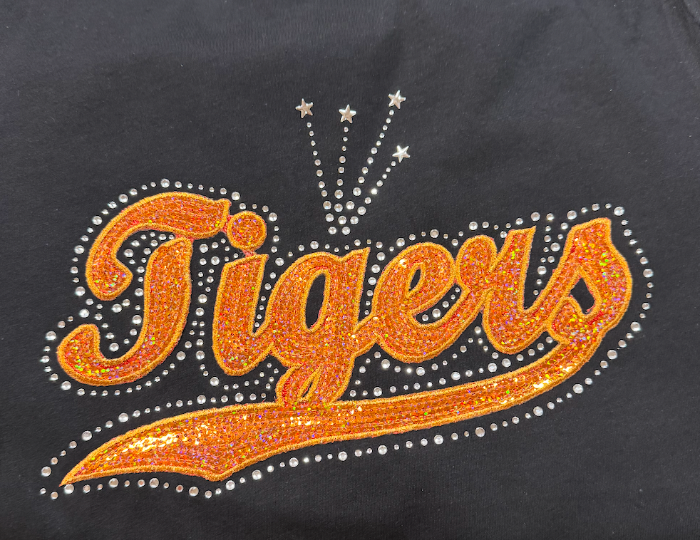 Tigers Rhinestone