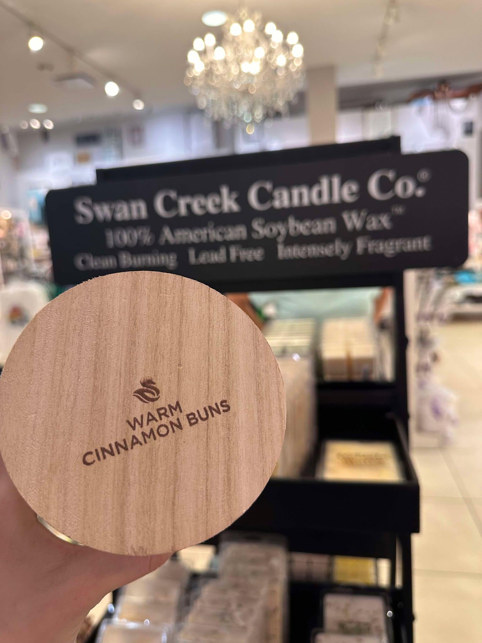 Swan Creek WARM CINNAMON BUNS Timeless Jar Candle
