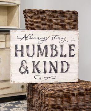 Humble & Kind Distressed Sign