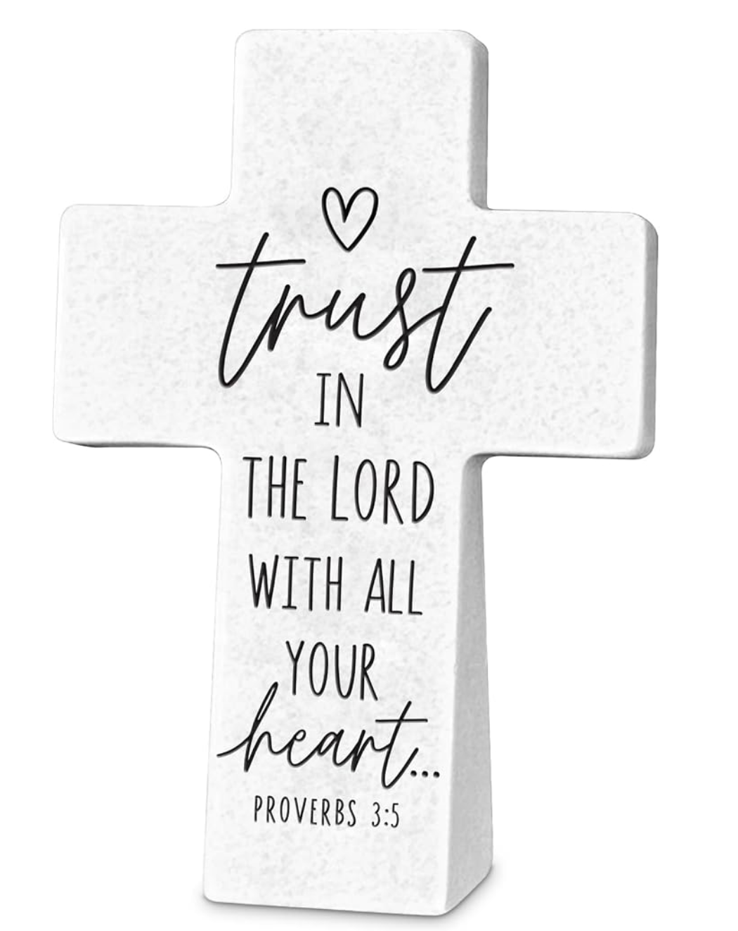 Tabletop Cross Trust Resin